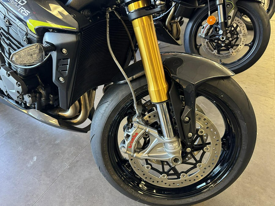 2025 Triumph Speed Triple 1200 RS Granite/Triumph Racing Yellow