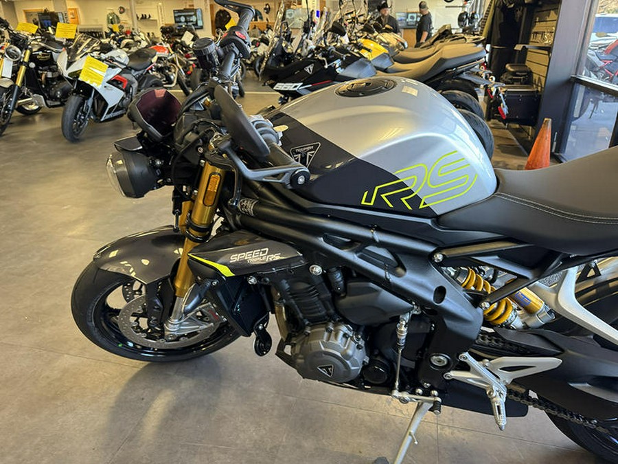 2025 Triumph Speed Triple 1200 RS Granite/Triumph Racing Yellow
