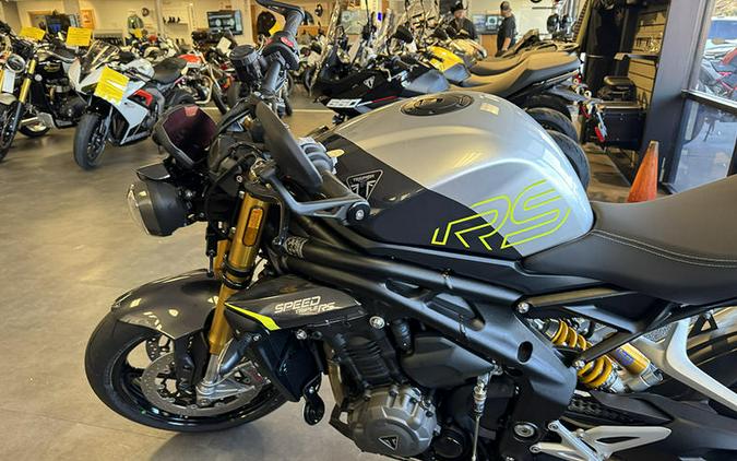 2025 Triumph Speed Triple 1200 RS Granite/Triumph Racing Yellow