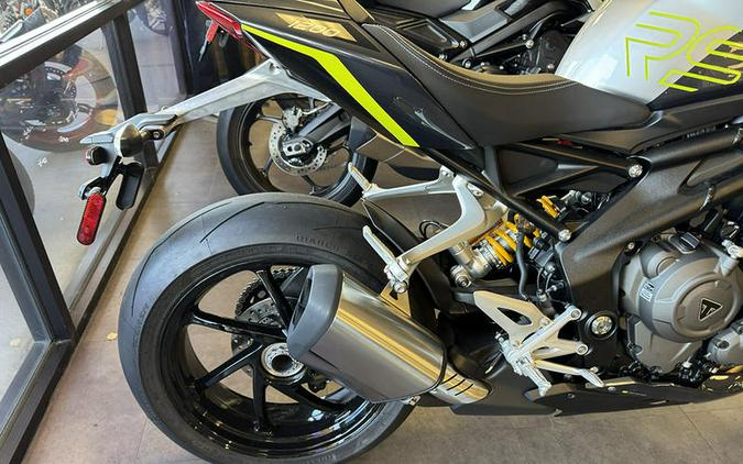 2025 Triumph Speed Triple 1200 RS Granite/Triumph Racing Yellow