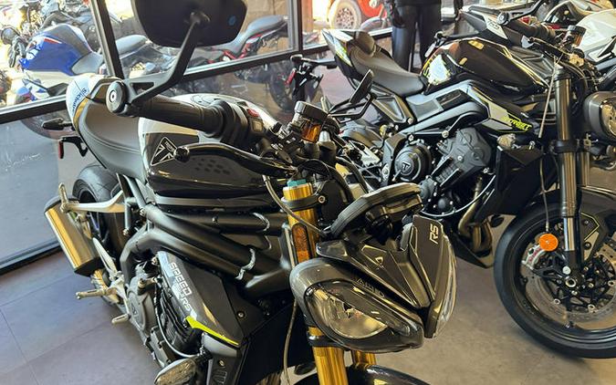 2025 Triumph Speed Triple 1200 RS Granite/Triumph Racing Yellow