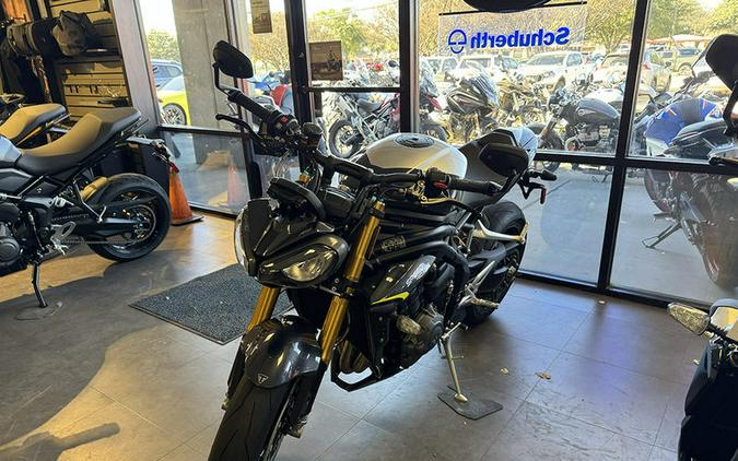 2025 Triumph Speed Triple 1200 RS Granite/Triumph Racing Yellow