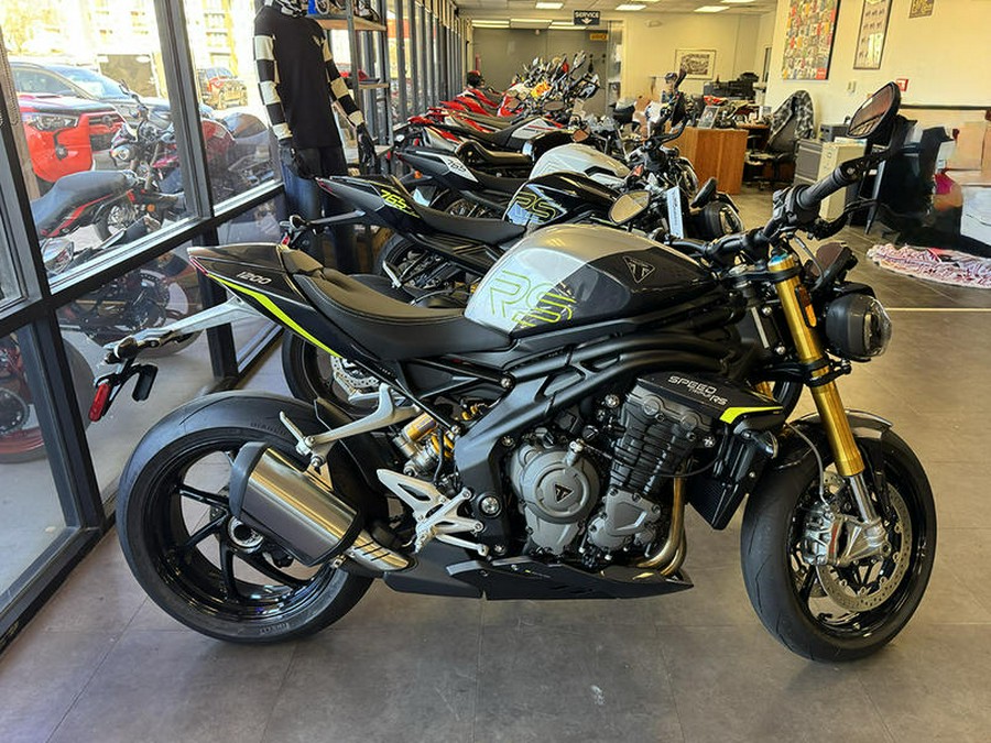 2025 Triumph Speed Triple 1200 RS Granite/Triumph Racing Yellow
