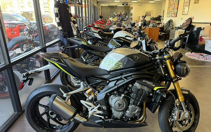 2025 Triumph Speed Triple 1200 RS Granite/Triumph Racing Yellow