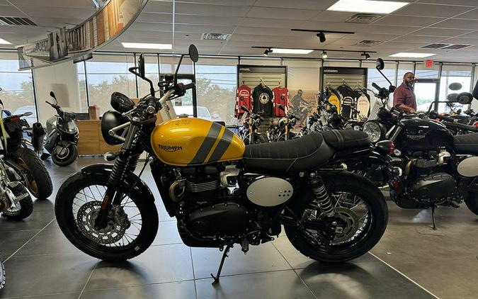 2024 Triumph Scrambler 900 Cosmic Yellow/Graphite