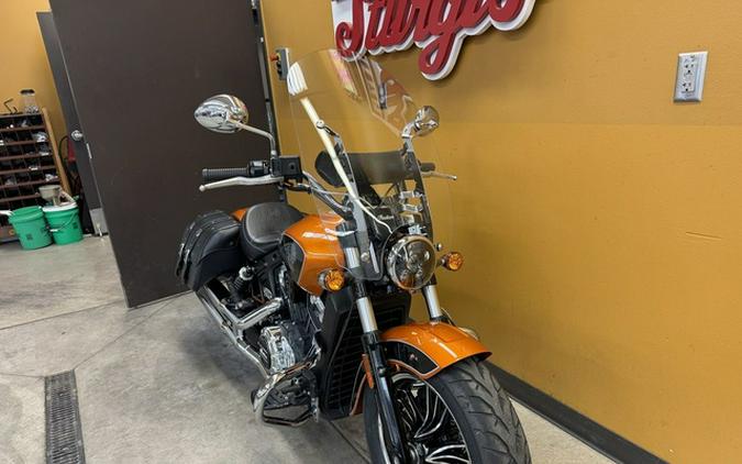 2022 Indian Scout ABS Icon Riot OrangeBlack