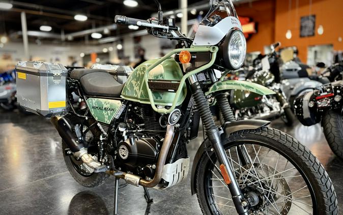 2022 Royal Enfield Himalayan Pine Green