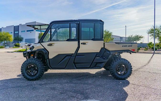 2026 Can-Am Defender MAX Limited HD11 Desert Tan & Carbon Blac