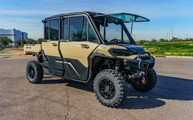 2026 Can-Am Defender MAX Limited HD11 Desert Tan & Carbon Blac