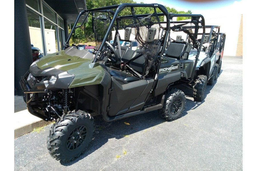 2025 Honda PIONEER 700-4 DELUXE Deluxe - Black Forest Green