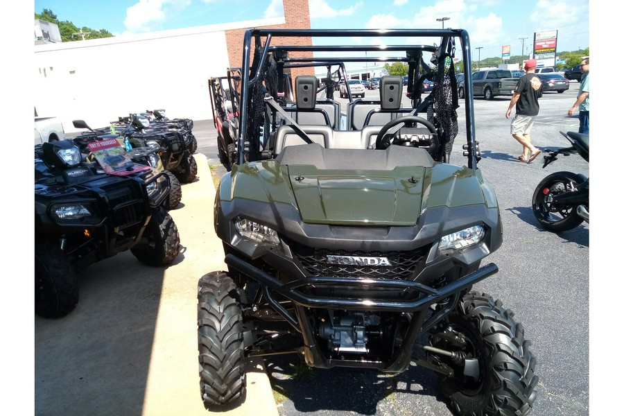 2025 Honda PIONEER 700-4 DELUXE Deluxe - Black Forest Green