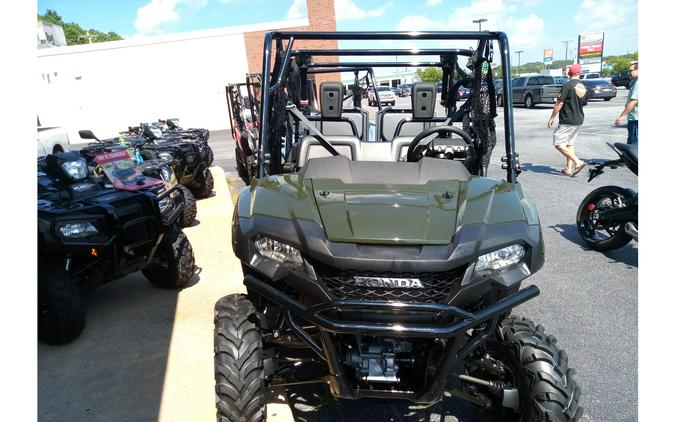 2025 Honda PIONEER 700-4 DELUXE Deluxe - Black Forest Green