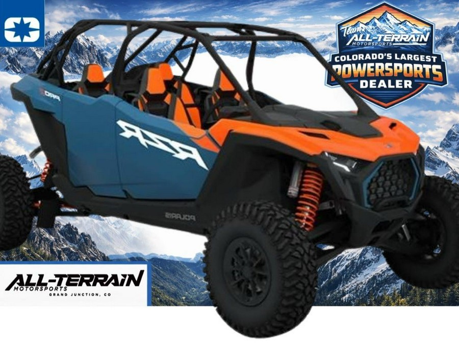2025 Polaris RZR Pro S 4 Premium - Orange Burst / Zenith Blue