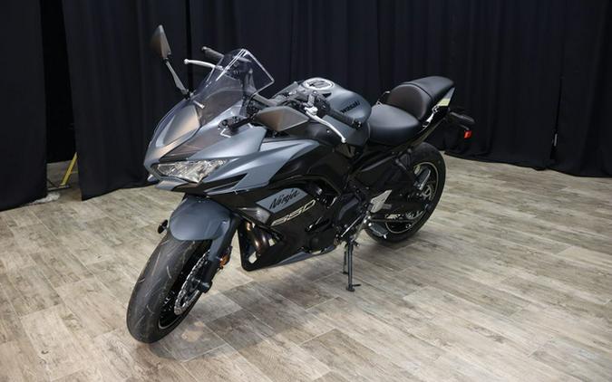 2024 Kawasaki Ninja 650 ABS Metallic Matte Dark Gray/Metallic S