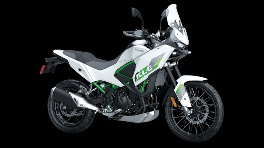 2027 Kawasaki KLE 500 SE Smartride ABS Pearl Blizzard White
