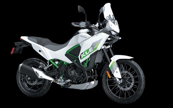 2027 Kawasaki KLE 500 SE Smartride ABS Pearl Blizzard White