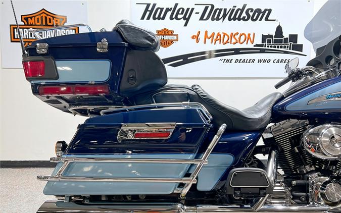 2000 Harley-Davidson ELECTRA GLIDE ULTRA CLASSIC SHRINE FLHTCUI 73,221 Miles Peace Officer Blue Two Tone