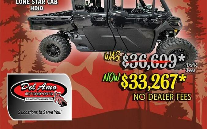 2025 Can-Am DEFENDER MAX LONE STAR CAB HD10