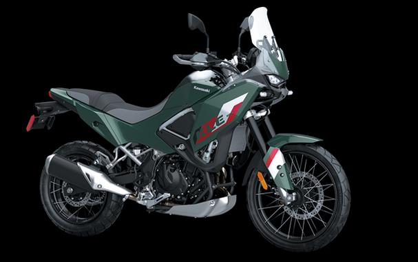 2027 Kawasaki KLE 500 SE Smartride ABS Metallic Bluish Green