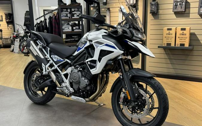 2026 Triumph Tiger 1200 Alpine Edition Satin crystal white