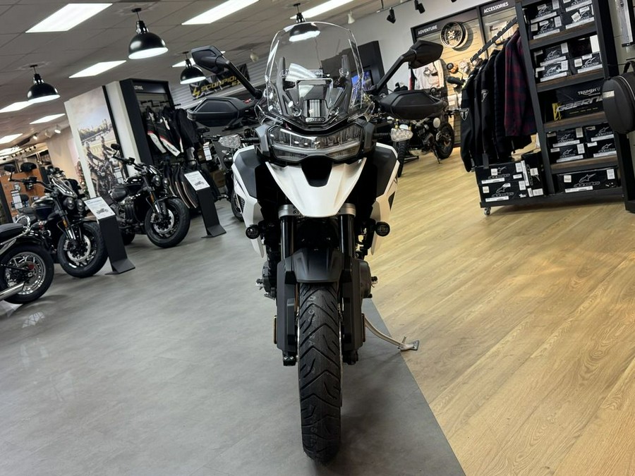 2026 Triumph Tiger 1200 Alpine Edition Satin crystal white