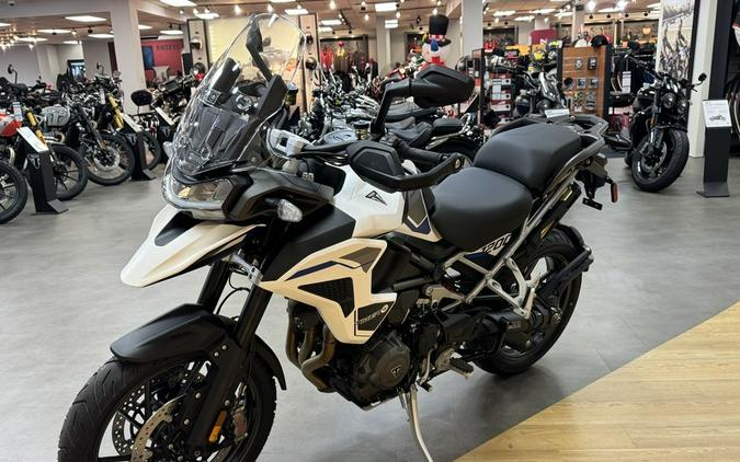 2026 Triumph Tiger 1200 Alpine Edition Satin crystal white