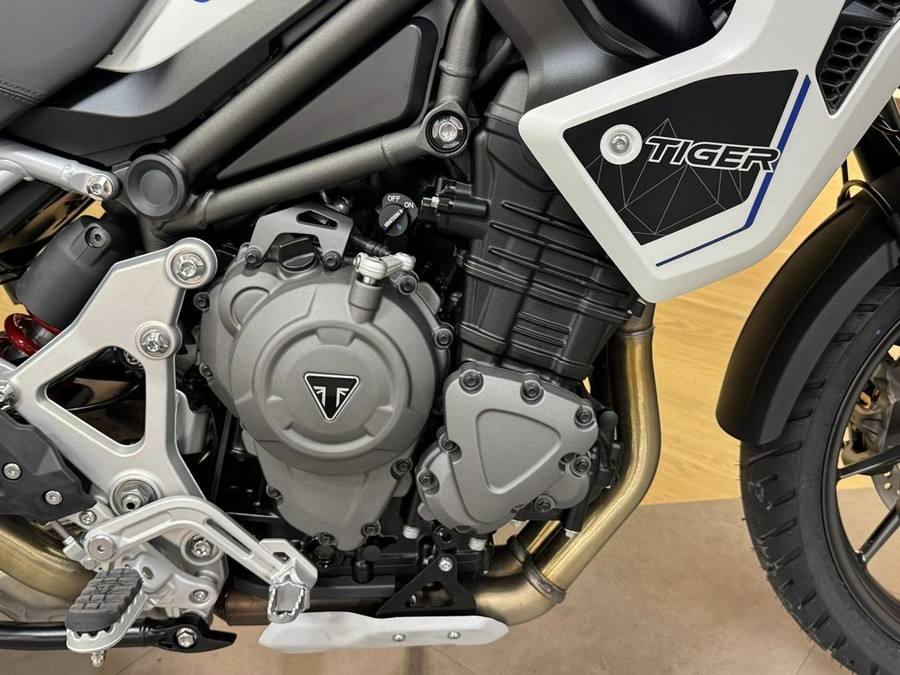 2026 Triumph Tiger 1200 Alpine Edition Satin crystal white