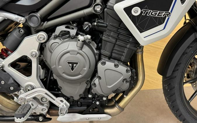 2026 Triumph Tiger 1200 Alpine Edition Satin crystal white