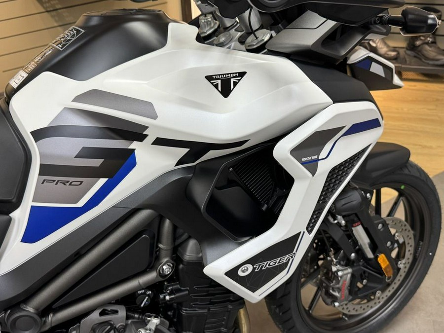 2026 Triumph Tiger 1200 Alpine Edition Satin crystal white