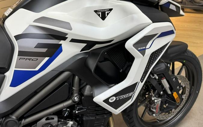 2026 Triumph Tiger 1200 Alpine Edition Satin crystal white