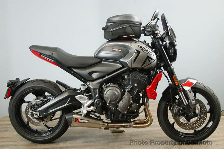 2023 Triumph Trident 660 Two-Tone