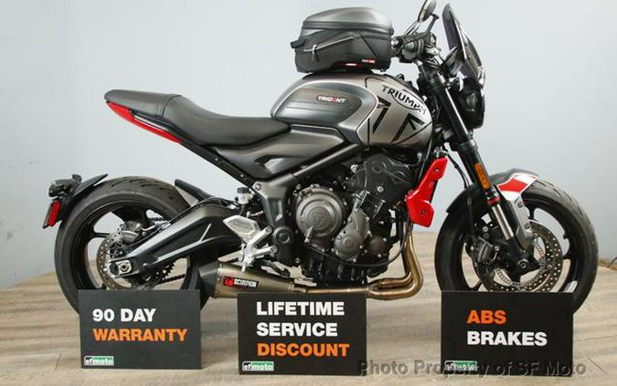2023 Triumph Trident 660 Two-Tone