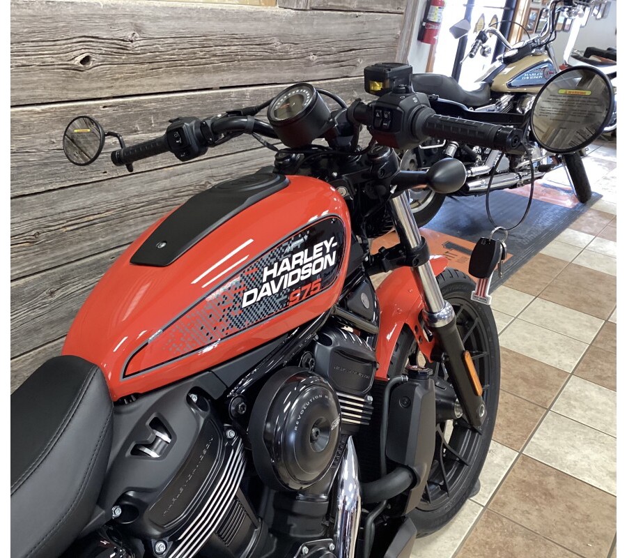 2026 Harley-Davidson® Nightster® Blood Orange Black Trim