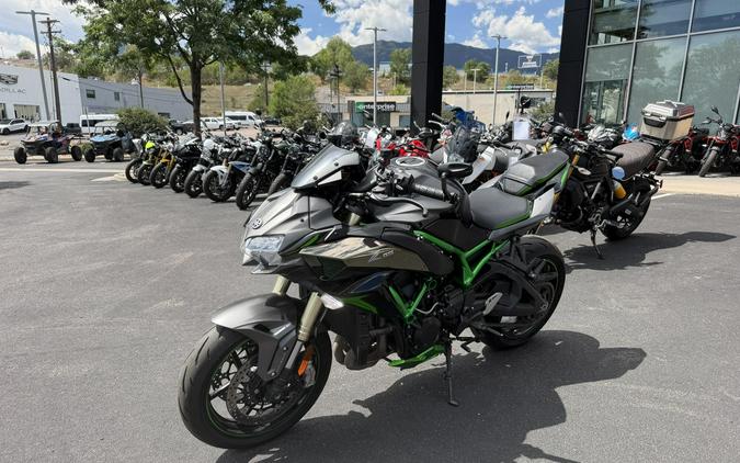 2025 Kawasaki Z H2 SE ABS Metallic Matte Graphensteel Gray