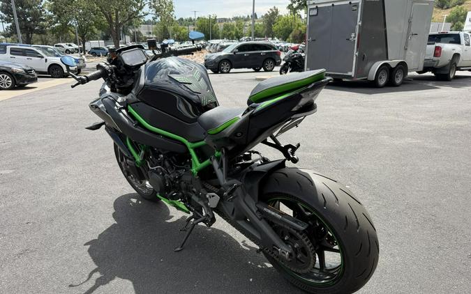 2025 Kawasaki Z H2 SE ABS Metallic Matte Graphensteel Gray
