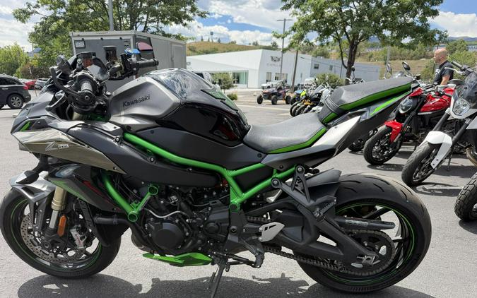 2025 Kawasaki Z H2 SE ABS Metallic Matte Graphensteel Gray