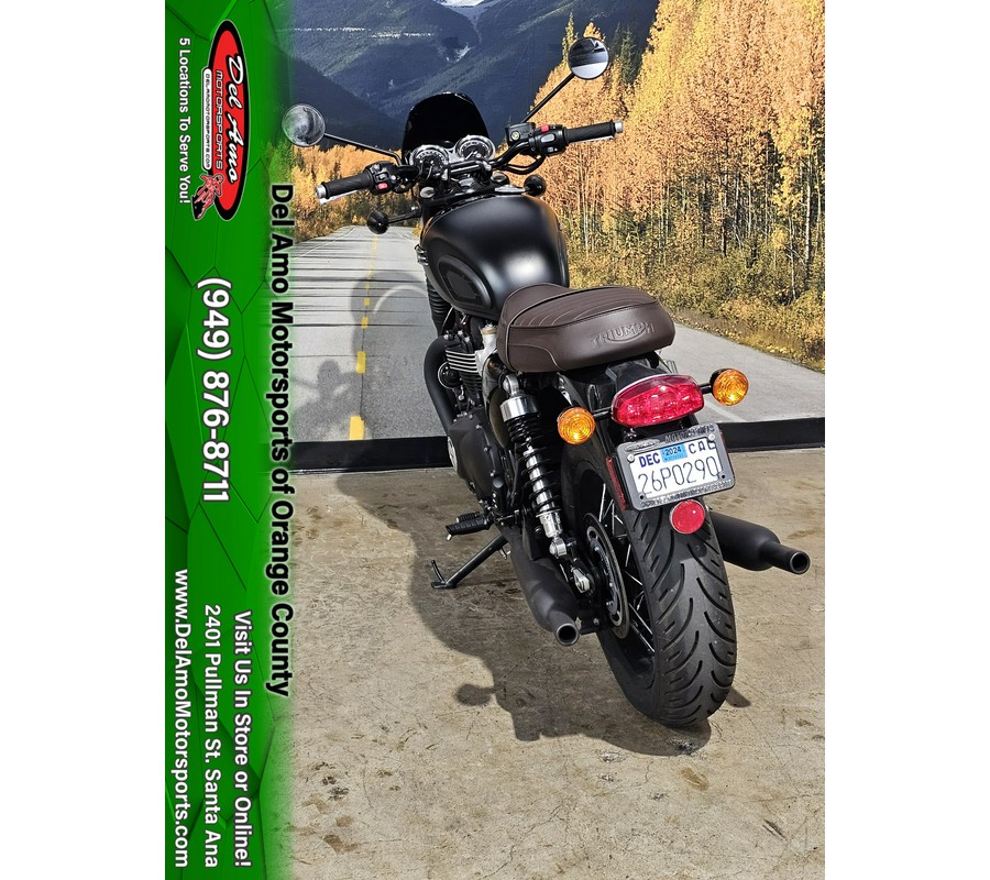 2023 Triumph Bonneville T120 Black Base