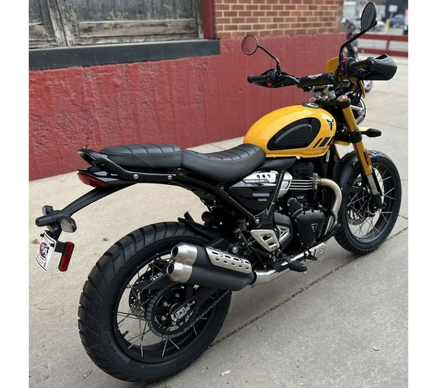 2026 Triumph Scrambler 400 XC Racing Yellow