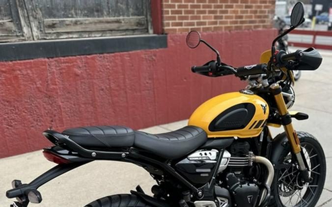 2026 Triumph Scrambler 400 XC Racing Yellow