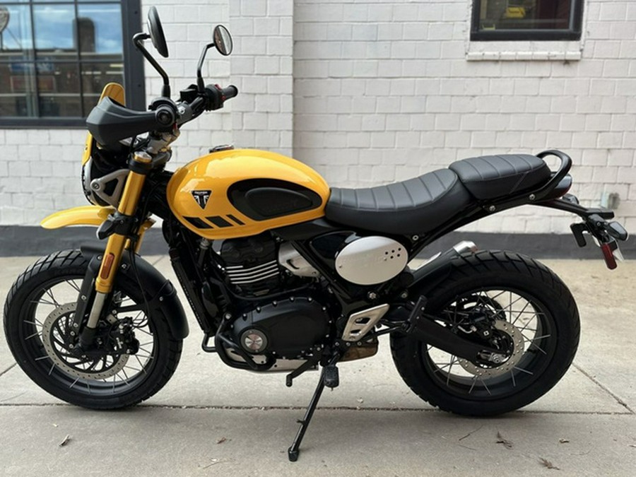 2026 Triumph Scrambler 400 XC Racing Yellow