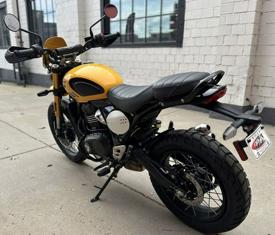 2026 Triumph Scrambler 400 XC Racing Yellow