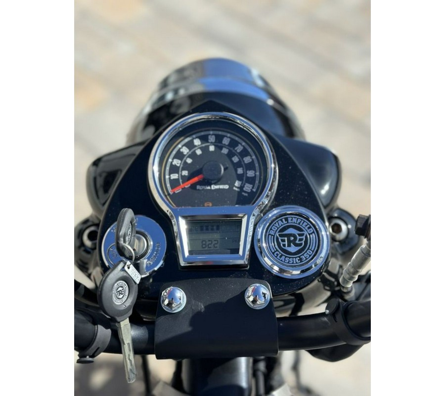 2024 Royal Enfield Classic 350 Dark Gunmetal Grey