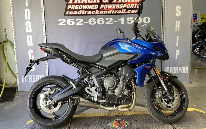 2022 Triumph Tiger Sport 660 Lucerne Blue/Sapphire Black