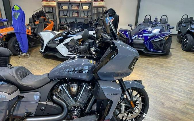 2024 Indian Motorcycle® Pursuit® Dark Horse® with PowerBand Audio Package Stealth Gray