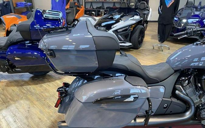 2024 Indian Motorcycle® Pursuit® Dark Horse® with PowerBand Audio Package Stealth Gray