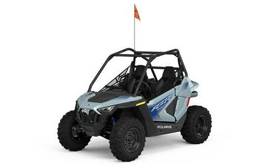 New 2025 POLARIS RZR 200 EFI STORM GRAY BLUE