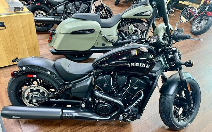 2025 Indian Scout Sixty Bobber Black Metallic