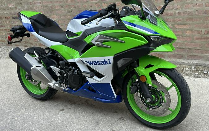2024 Kawasaki Ninja 500 40th Anniversary SE ABS