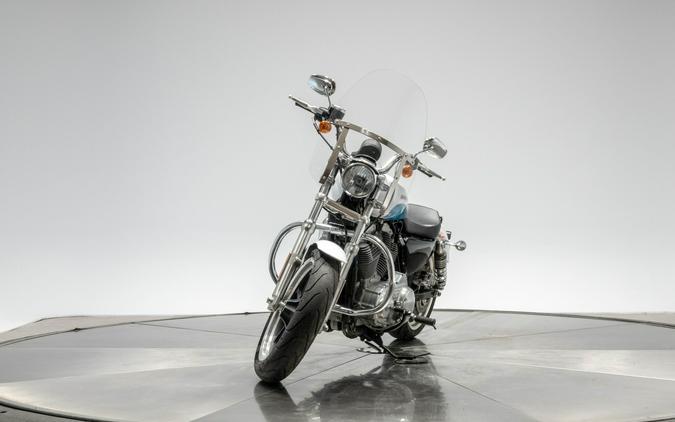 2016 HARLEY-DAVIDSON XL883L Superlow in Crushed Iced Pearl/Frosted Teal Pearl