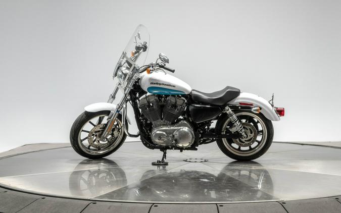 2016 HARLEY-DAVIDSON XL883L Superlow in Crushed Iced Pearl/Frosted Teal Pearl